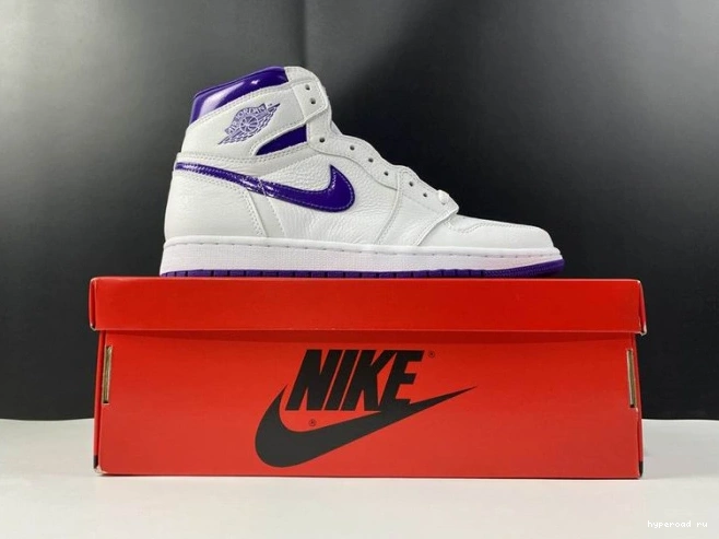 HIGH RETRO CD0461-151 PURPLE JORDAN AIR 1 COURT 0701